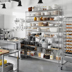 Regal Altair 14" Deep x 72" Wide x 96" Height Wire Shelving Kit | 10-Tier | NSF Commercial Storage Rack Unit