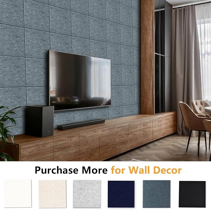 Thick Cork Board Tiles for Wall with Push Pins, Removable 36"x24"x0.47" Bulletin Board Sets, Self-Adhesive Pin Board | Magrowill 6 Packs Felt Panels for Office Home Classroom Dorm