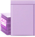 Fuxury Large Bubble Mailers 10.5x16" 40 Pack Self Seal Padded Envelopes Waterproof Mailing Envelopes Bubble Padded Mailers for Packaging, Small Business #5 Lavender