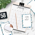 SXboxing Sticky Notes 4X6 Inches, 2 Pack Large Cute Self-Stick Pads, Bright Funny Memo Pads Easy to Stick for Home, Office Cute Blue Butterfly