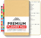 Undated, 2026 Planner, 8.5" x 11" - The #1 Productivity Planner to Achieve Your 2026 Goals - Planner 2026-2027 by PRODUCTIVITY STORE (A4, CREAM)