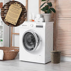 Casafield Water Hyacinth Trash Can with Lid and Liner - Espresso, Woven Waste Basket for Bathroom, Bedroom, Laundry Room, Home Office