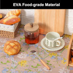 Cooyes Shelf Liner – Premium Non-Adhesive Cabinet & Drawer Liner for Kitchen – Waterproof Shelf Paper with Modern Pattern – Durable EVA Cabinet Mat – Easy to Cut （24" W x 240" L）
