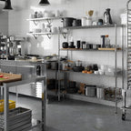 Regal Altair 14" Deep x 54" Wide x 64" Height Wire Shelving Kit | 4-Tier | NSF Commercial Storage Rack Unit