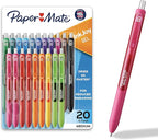 Paper Mate InkJoy Gel Pens, Medium Point (0.7mm), Assorted Colors, 20 Count - Back to School Supplies, Teacher Essentials, Journaling, Writing, Note-Taking
