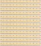 eBoot 12 Pack Wood Ruler Student Rulers Wooden School Rulers Office Ruler Measuring Ruler, 2 Scale (12 Inch and 30 cm)