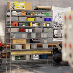 Regal Altair 21" Deep x 72" Wide x 86" Height Wire Shelving Kit | 10-Tier | NSF Commercial Storage Rack Unit