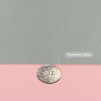 Zinkooat Leather Desk Mat,1.8mm Thick,16x60 Inch Desk Cover,Desk Protector Mat,Dresser Cover Top,XL Desk Mat,Table Top Protector,Dresser Protector Top(Pink+Silvery,16x60)