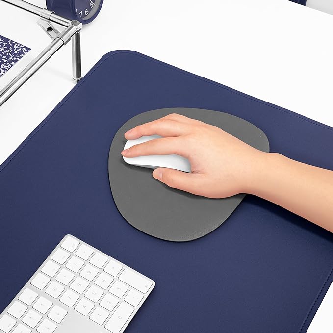 GREEDY FARMERS Mouse pad, Non-Slip Washable Waterproof Computer Mouse pad (Dark Grey)