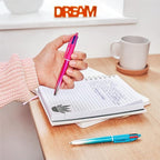 BIC 4 Color Smooth Gradient Retractable Ballpoint Pen with 1.0 mm Point, 12-Count in Assorted Ink Colors