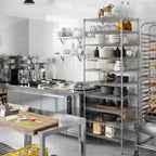 Regal Altair 24" Deep x 30" Wide x 86" Height Wire Shelving Kit | 10-Tier | NSF Commercial Storage Rack Unit