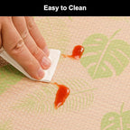 Cooyes Shelf Liner – Premium Non-Adhesive Cabinet & Drawer Liner for Kitchen – Waterproof Shelf Paper with Modern Pattern – Durable EVA Cabinet Mat – Easy to Cut （12" W x 120" L）