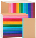 ALKALO 120 Pack Lined Notebook Journals Bulk, A5 College Ruled Composition Notebook, 8.3”x 5.5”, Kraft Cover with Rainbow Spines, 15 Colors 60 Pages for School Office Travel
