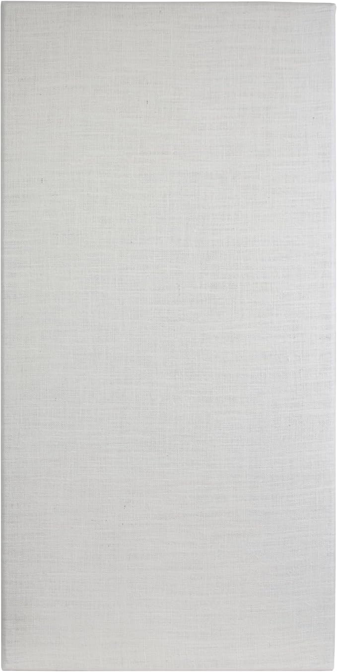 ATS Acoustics Sound Absorbing Acoustic Panel 24" x 48" x 2" Beveled Edge (Ivory)