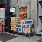 Regal Altair 24" Deep x 48" Wide x 8" Height Wire Shelving Kit | 1-Tier | NSF Commercial Storage Rack Unit