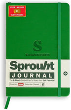 Sprouht Guided Journal for Goal Setting | 6-Month Life Planner with Daily, Weekly & Monthly Tracking | Personal Growth & Life Clarity System | Undated Productivity Daily Journal for Men & Women