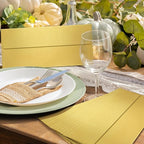 YooNotee 100 Count #10 Gold Metallic Business Envelopes, 80 lb, 4 1/8" x 9 1/2" Metallic Business Letter Size Envelopes, Peel & Press Square Flap, Printable for Professional Mailing and Office Use