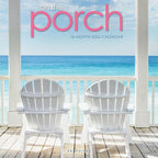 Graphique 2026 On the Porch Wall Calendar | 12” x 12” | Thick Paper | Home & Office Organizer | Large Monthly Grid | 3 Languages & Marked Holidays | 4 Month Preview Page for 2027