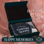 Custom Acrylic Sign Personalized, Custom Desk Name Plate, 18 Styles, (5"x7"), With Gift Box, USA Made by Acryluxe. (Trenton)