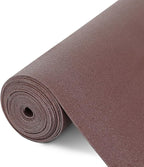 WochiTV Shelf Liner for Cabinets, Drawer Non Adhesive Non Slip Foam Mat for Kitchen, Pantry, Bathroom, Cupboard, Garage, Closet, Shelves, Drawer, Tool Box, Brown 11.8 x 236 inches