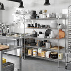 Regal Altair 24" Deep x 60" Wide x 64" Height Wire Shelving Kit | 5-Tier | NSF Commercial Storage Rack Unit