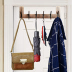WEBI Over The Door Hook for Hanging,Door Hanger,Over The Door Towel Rack,Over Door Coat Hanger Over Door Coat Rack for Hanging Clothes,Towels,Hats,Behind Back of Bathroom,Antique Copper