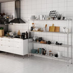 Regal Altair 14" Deep x 72" Wide x 64" Height Wire Shelving Kit | 4-Tier | NSF Commercial Storage Rack Unit