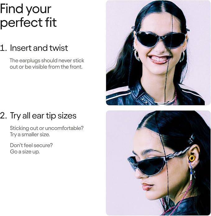 Loop Quiet 2 Ear Plugs – Ultra-Comfy Reusable Noise-Reducing Earplugs for Sleep, Deep Focus, Travel, Noise Sensitivity | Flexible Hearing Protection | Customizable Fit | 24dB (SNR) Noise Reduction