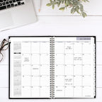 AT-A-GLANCE 2026 Planner, Monthly, 8" x 11-3/4", Large, Hardcover, DayMinder, Black (G470H0026)