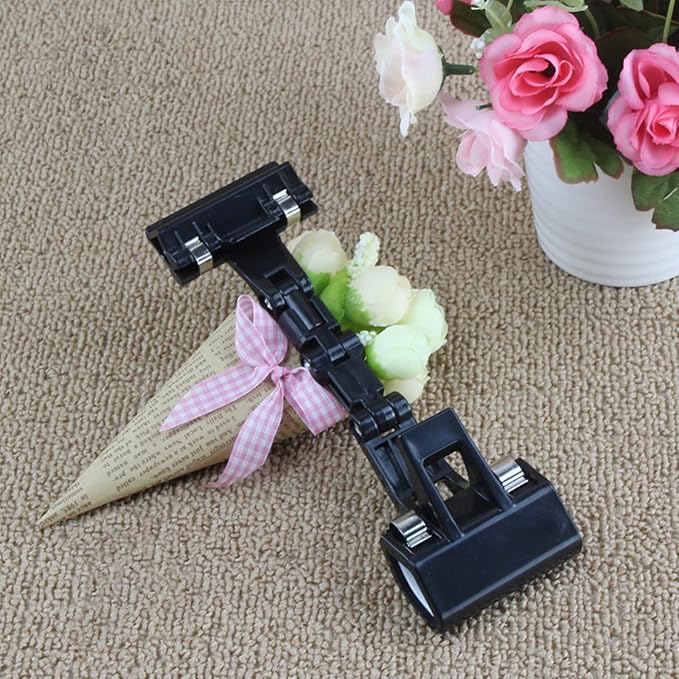 Adjustable Document Holder for Typing, Rotatable Paper Copy Holder Clip,Handy Artist Supplies Clamp,Computer Typing Proofing Folder.(2 Packs)