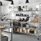 Regal Altair 21" Deep x 60" Wide x 64" Height Wire Shelving Kit | 5-Tier | NSF Commercial Storage Rack Unit
