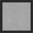 Amanti Art Black Framed Magnetic Board 28x28 Medium Vision Board for use with Magnets, 100% Metal Sheet to Display Items as Office Decor or for Home Organization in mudroom, Kitchen or Kids Room