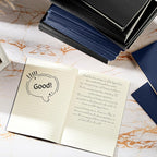 Mimorou 100 Pcs Journals Notebooks Bulk - Kraft Softcover A5 Small Notebooks 5.5 Inch x 8.3 Inch Notepads with 60 Page 30 Sheet for Writing Sketch Travel Office Supplies(Black, Navy,Lined)