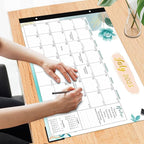 Desk Calendar 2025-2026 - 18 Months Desktop Calendar From July 2025 to December 2026, 22" X 17" Large Desk Calendar 2025-2026 Perfect for Planning and Organizing In Your Home, School or Office