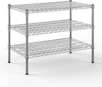 Regal Altair 21" Deep x 36" Wide x 27" Height Wire Shelving Kit | 3-Tier | NSF Commercial Storage Rack Unit
