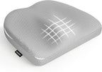 Office Chair Cushion - More Breathable Pressure Relief Seat Cushion with Hours Sitting on Gaming/Car/Wheelchair, Soft Extra-Dense Air Fiber for Orthopedic Coccyx, Sciatica & Hip Support