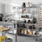 Regal Altair 21" Deep x 42" Wide x 74" Height Wire Shelving Kit | 6-Tier | NSF Commercial Storage Rack Unit