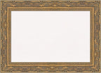 Amanti Art White Cork Board for Wall, 16x22 Vision Board with Gold Frame, Small Corkboard Office Decor for Home Organization, Traditional Corkboard Pinboard to Display Items for Home Organization