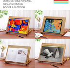 MEEDEN A3 Wooden Tabletop Easel for Painting, 5-Position Adjustable Drawing & Sketching Board with Shoulder Strap, Portable Beechwood Desktop Art Easel Stand for Adults, Artists, Beginners & Student