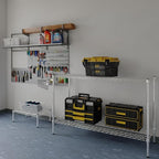 Regal Altair 18" Deep x 54" Wide x 34" Height Wire Shelving Kit | 2-Tier | NSF Commercial Storage Rack Unit