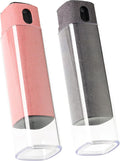 ZERNBER 2 Pcs Screen Cleaner Kit, 3-in-1 Touchscreen Mist Cleaner Spray Bottle Tool & Microfiber Cloth for Phone/Laptop/Tablet/TV/Monitor/Car Screens(Pink+Grey)