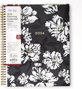 Blue Sky 2026 Weekly and Monthly Planner Calendar, January 2026 - December 2026, 8.5" x 11", Clear Pocket Cover, Laminated Tabs, Durable Twin Wire Binding, Storage Pocket, Baccara Dark
