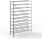 Regal Altair 18" Deep x 54" Wide x 86" Height Wire Shelving Kit | 10-Tier | NSF Commercial Storage Rack Unit