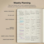 Hourly Planner & Appointment Book (8.5” x 11”) - Premium Hourly Planner with Daily Schedule & 30-Minute Time Slots for Better Time Management by PRODUCTIVITY STORE (A4, Navy)