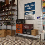 Regal Altair 14" Deep x 48" Wide x 8" Height 1-Tier Wire Shelving Kit | NSF Commercial Storage Rack Unit