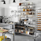 Regal Altair 14" Deep x 54" Wide x 96" Height Wire Shelving Kit | 10-Tier | NSF Commercial Storage Rack Unit