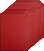 Silunkia 120 Sheets Dark Red Cardstock 8.5 x 11 Craft Paper, 92lb Christmas Red Card stock Printer Paper for Cards Making, Greeting Cards, Wedding, Invitations, Birthday