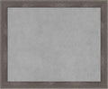 Amanti Art Grey Framed Magnetic Board 19x23 Small Vision Board for use with Magnets, 100% Metal Sheet to Display Items as Office Decor or for Home Organization in mudroom, Kitchen or Kids Room