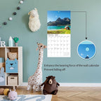 2026 Wall Calendar,Calendar 2026, November 2025 - December 2026, Wall Calendar Brilliant Seasons, 12" x 24" Opened,Full Page Months Thick & Sturdy Paper for Gift Perfect Calendar Organizing & Planning