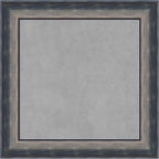 Amanti Art Silver Framed Magnetic Board 26x26 Medium Vision Board for use with Magnets, 100% Metal Sheet to Display Items as Office Decor or for Home Organization in mudroom, Kitchen or Kids Room